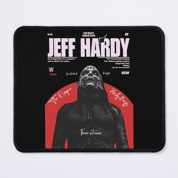 Item preview, Jeff Hardy The Charismatic Enigma Vintage Quote Poster Design designed and sold by Sedwalhissan.