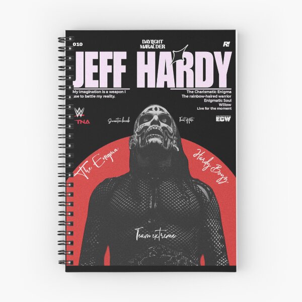 Item preview, Jeff Hardy The Charismatic Enigma Vintage Quote Poster Design designed and sold by Sedwalhissan.