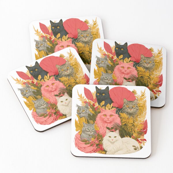 Item preview, Autumn Cat Collection Colorful Fall Feline Lover  designed and sold by KAM-KAM-STORE.