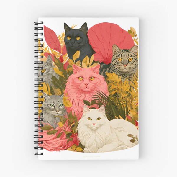 Item preview, Autumn Cat Collection Colorful Fall Feline Lover  designed and sold by KAM-KAM-STORE.