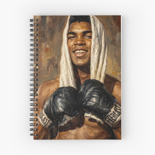 Item preview, muhammad ali oil painting designed and sold by maretsad.