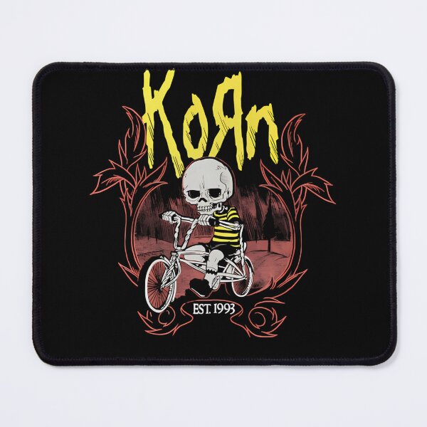 Item preview, Korn Nu Metal Band Skeleton Bike Ride Vintage Rock designed and sold by Petra Barišić.