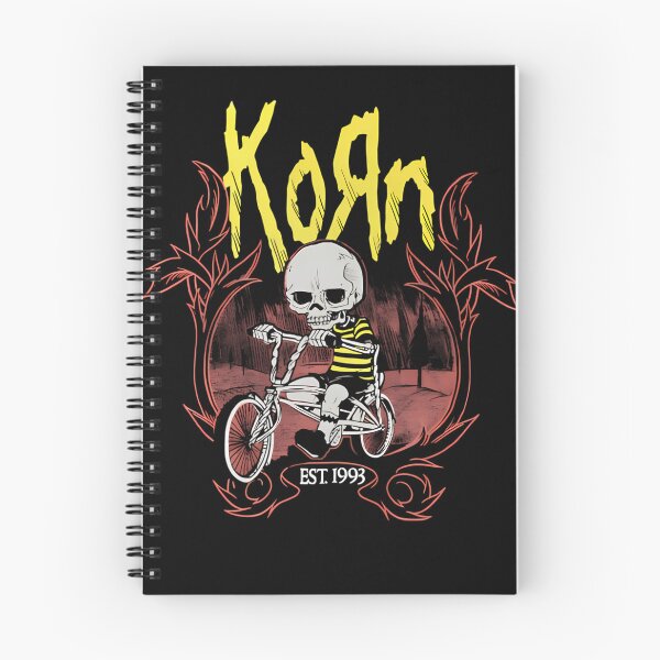 Item preview, Korn Nu Metal Band Skeleton Bike Ride Vintage Rock designed and sold by Petra Barišić.