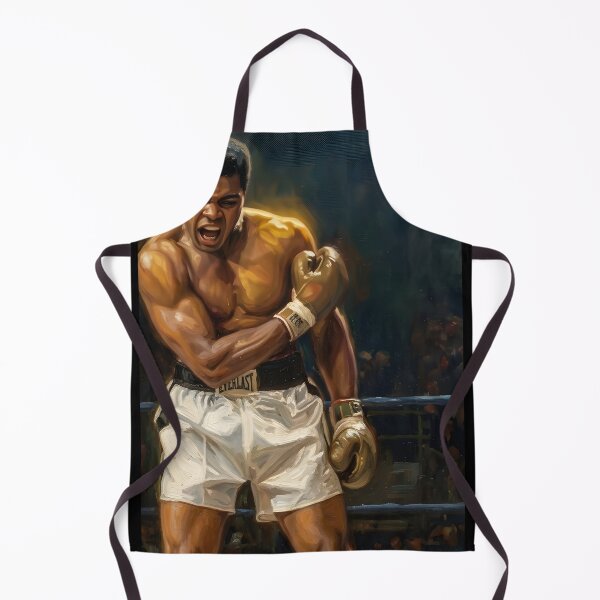 Item preview, muhammad ali oil painting designed and sold by maretsad.