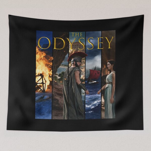Item preview, Odysseus World Tour, Greek Mythology Ship, The Odyssey Nautical Epic designed and sold by AmetheaVex.