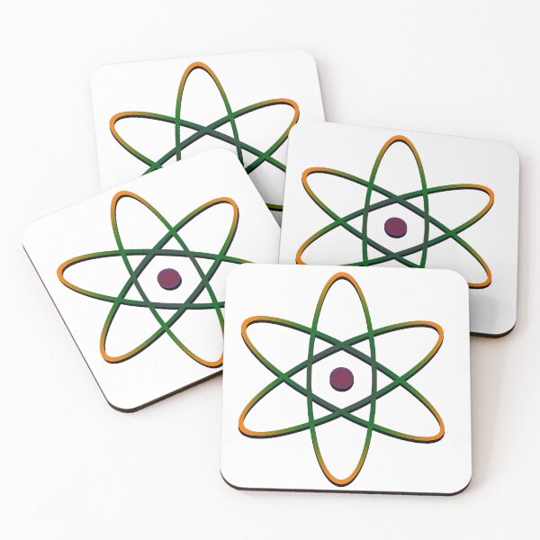 Item preview, atomic logo design designed and sold by PSDesignWorks.