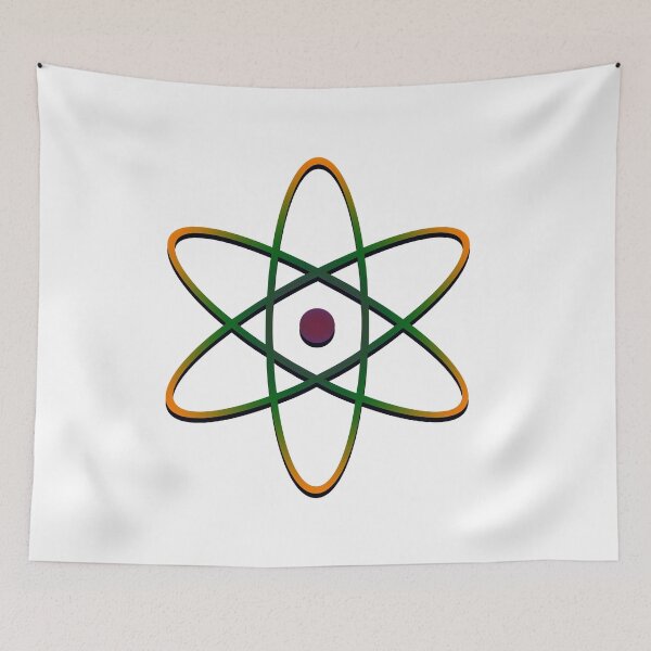 Item preview, atomic logo design designed and sold by PSDesignWorks.