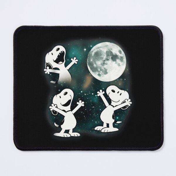 Item preview, Snoopy Moon Peanuts Dog Celestial Night Sky designed and sold by NovaNeal.