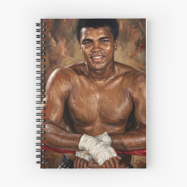 Item preview, muhammad ali oil painting designed and sold by maretsad.