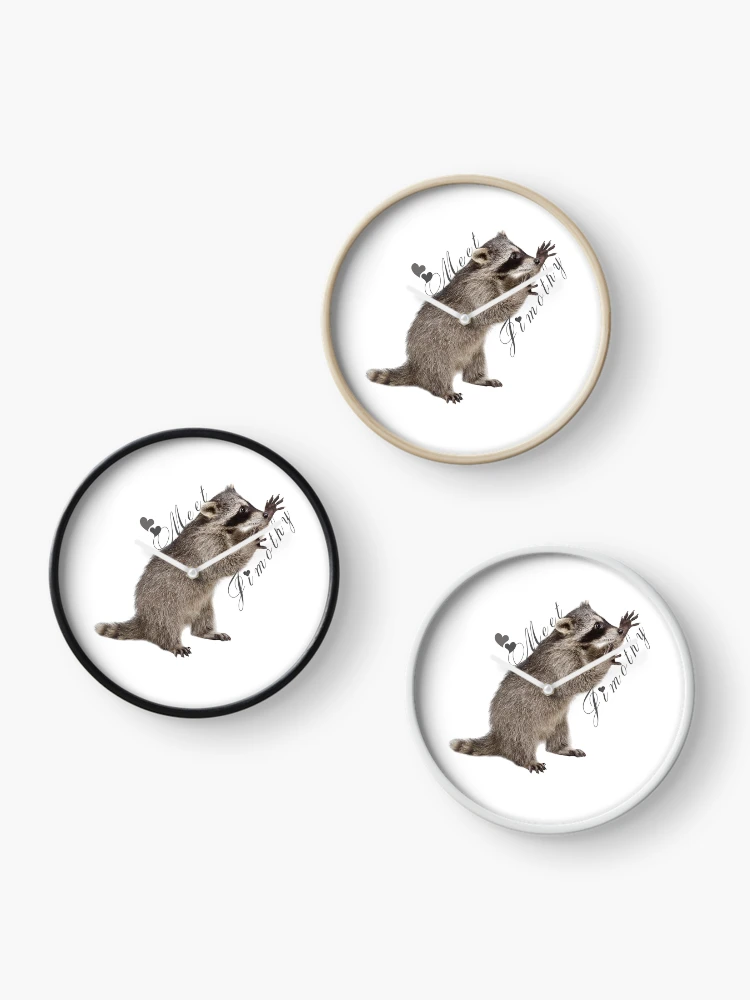 Thumbnail 3 of 4, Clock, Meet Jimothy designed and sold by Rafi-Gallery.