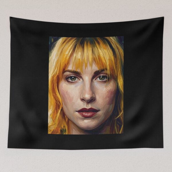 Item preview, Hayley Williams Oil Painting designed and sold by maretsad.