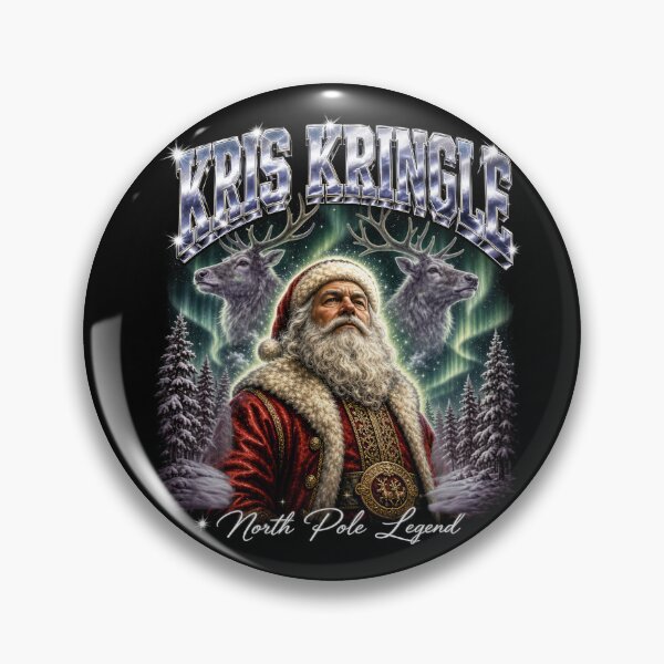 Item preview, Retro Kris Kringle North Pole Legend Santa designed and sold by NSB-Design.
