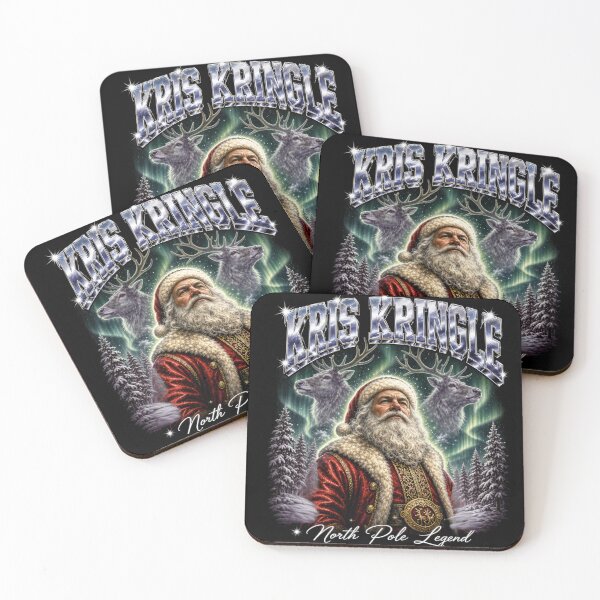 Item preview, Retro Kris Kringle North Pole Legend Santa designed and sold by NSB-Design.