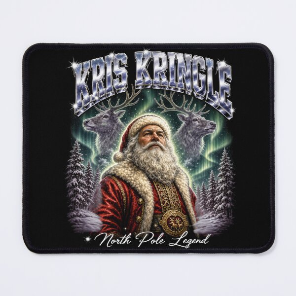 Item preview, Retro Kris Kringle North Pole Legend Santa designed and sold by NSB-Design.