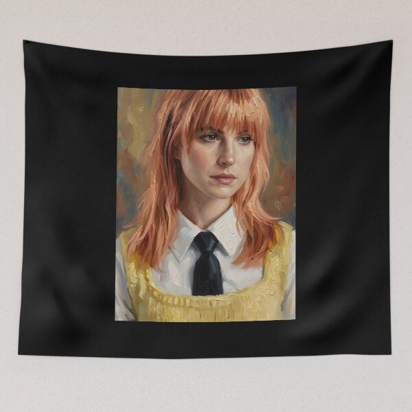 Item preview, Hayley Williams Oil Painting designed and sold by maretsad.