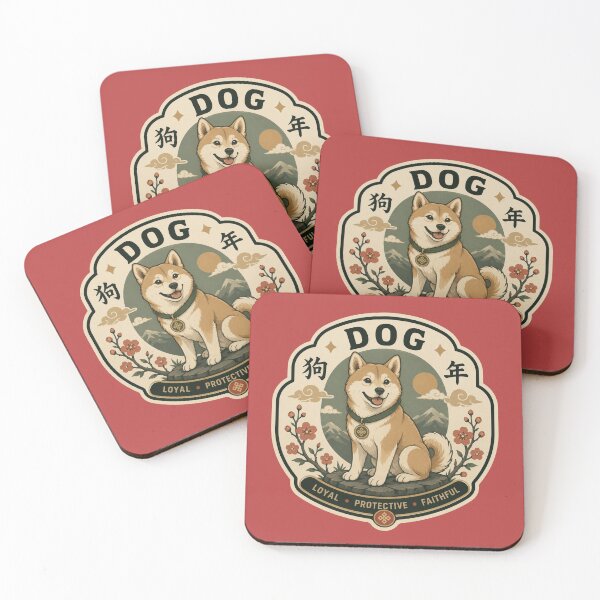 Item preview, Chinese Zodiac Sign Dog  designed and sold by PamLeeDesign.