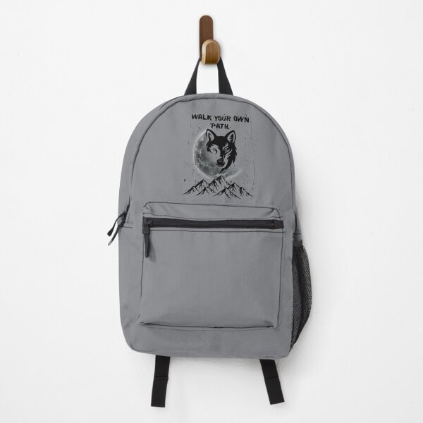 Item preview, Walk Your Own Path Wolf designed and sold by AhmadAnnaPrints.