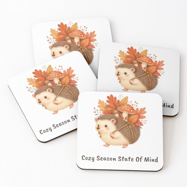 Item preview, Cozy hedgehog designed and sold by Hoppe-Art.