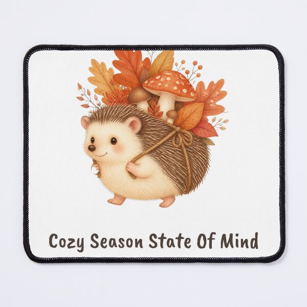 Item preview, Cozy hedgehog designed and sold by Hoppe-Art.