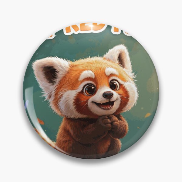 Item preview, Baby Red Panda in an Enchanted Autumn Forest designed and sold by CavanElwood11.
