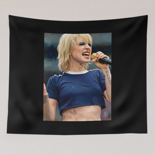 Item preview, Hayley Williams Oil Painting designed and sold by maretsad.