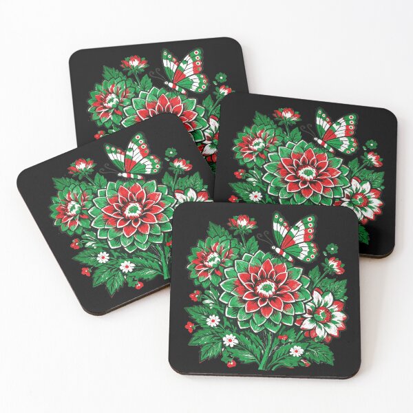 Item preview, Funny Mexican Butterfly Flag Mexicana designed and sold by Colorfulman.