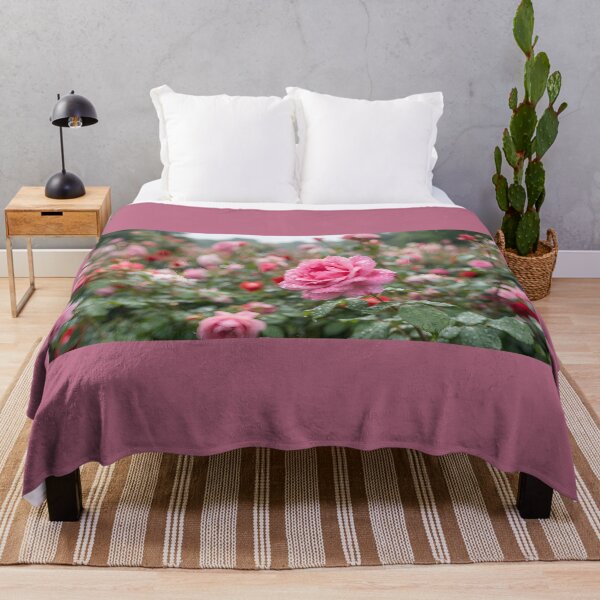 Item preview, Rain-Kissed Pink Rose in Full Bloom – Naive Realism Botanical Art designed and sold by hakikatm.