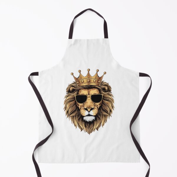 Item preview, real cool lion king crown with sunglasses for lion crown lover designed and sold by thedeepart.