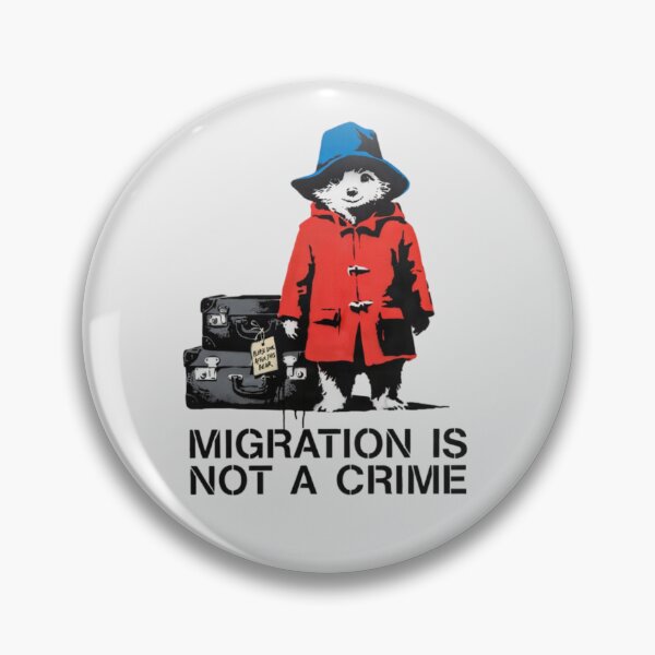 Item preview, Migration is not a crime designed and sold by 123ks.