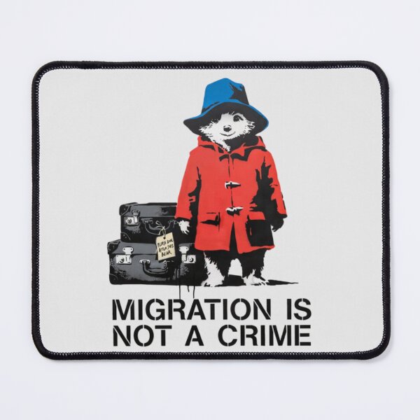 Item preview, Migration is not a crime designed and sold by 123ks.