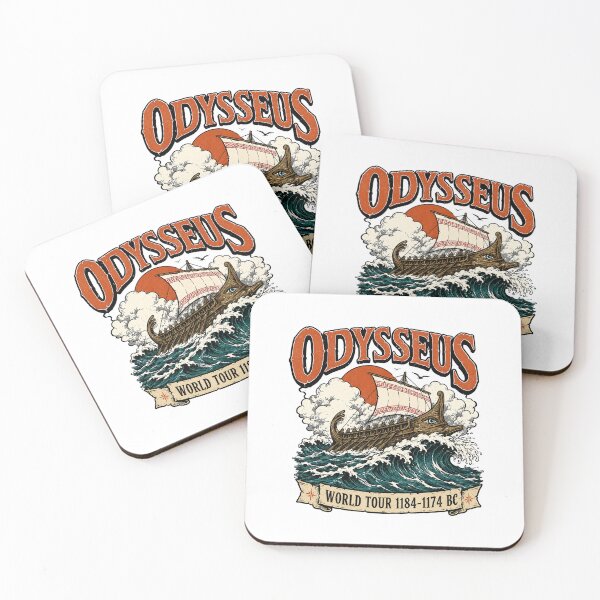 Item preview, Odysseus World Tour, Greek Mythology Ship, The Odyssey Nautical Epic designed and sold by AmetheaVex.