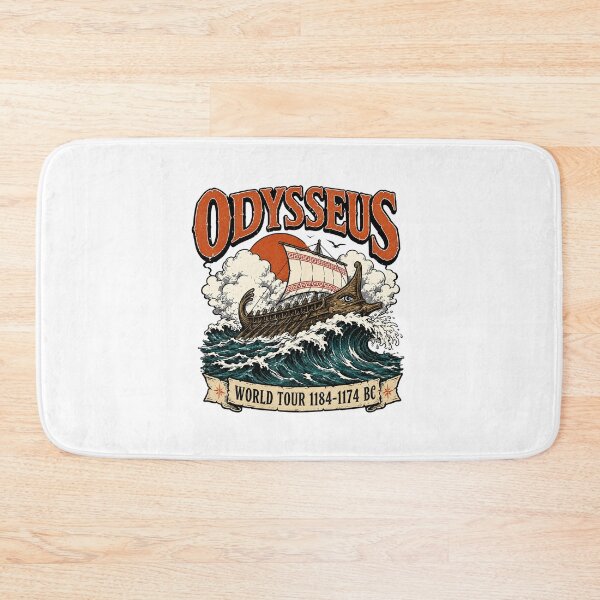 Item preview, Odysseus World Tour, Greek Mythology Ship, The Odyssey Nautical Epic designed and sold by AmetheaVex.