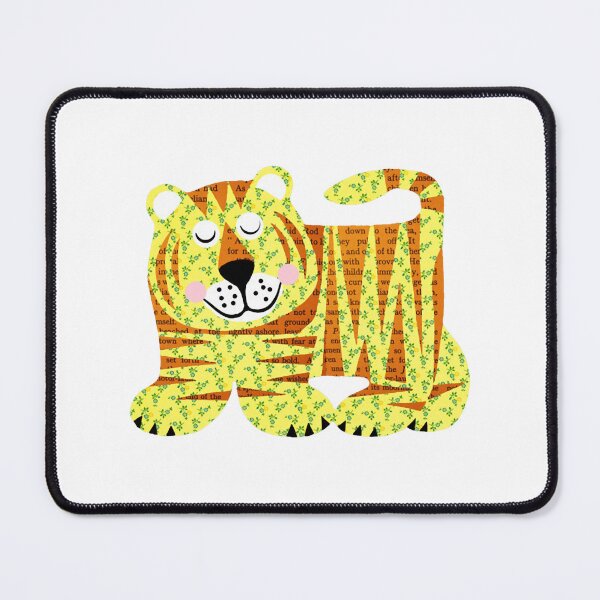 Item preview, Cute Tiger Whimsical Striped Safari Kitten Design designed and sold by VinylBloom.