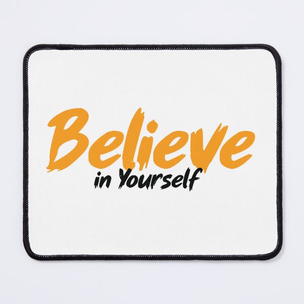 Item preview, Believe in Yourself Motivational Inspiration Positive Quote - Humor Minimal - Typography Design T-Shirt designed and sold by Artimax-Studio.