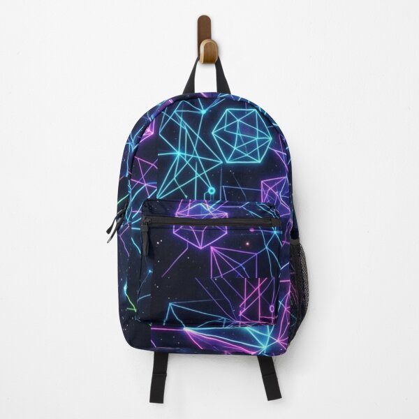 Item preview, Neon Cyber Sacred Geometry Space Network designed and sold by LUKOWEAR.