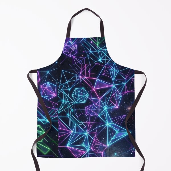 Item preview, Neon Cyber Sacred Geometry Space Network designed and sold by LUKOWEAR.