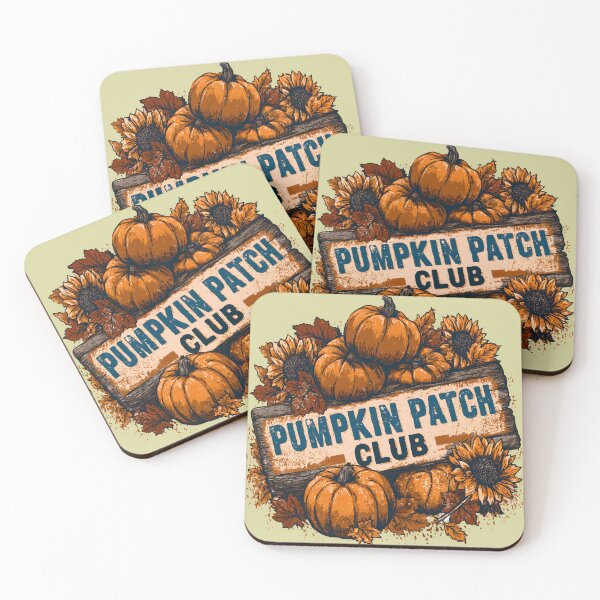 Aperçu de l'œuvre Club de la cueillette de citrouilles Tournesols vintage de la récolte d'automne créée et vendue par KAM-KAM-STORE.