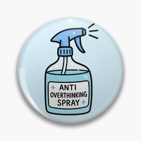 Item preview, Anti Overthinking Spray  designed and sold by MonkiFlipp.