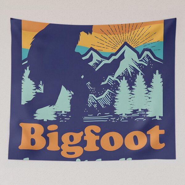 Item preview, bigfoot doesn't believe in you either poster designed and sold by KlingIssacs.