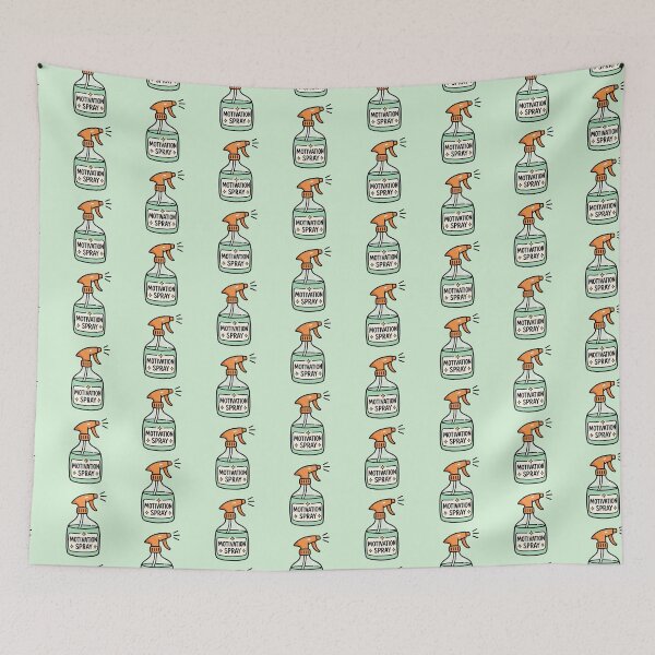 Item preview, Motivation Spray Funny  designed and sold by MonkiFlipp.