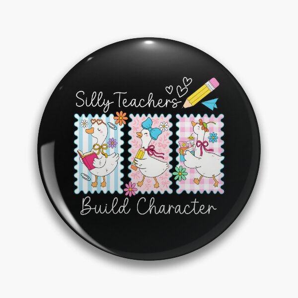 Item preview, Silly Teacher Builds Character designed and sold by bajsanti.