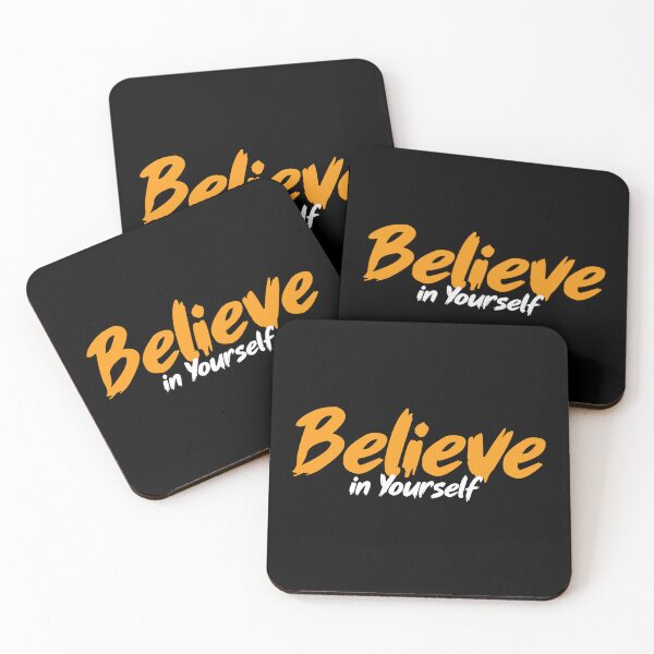 Item preview, Believe in Yourself Motivational Inspiration Positive Quote - Humor Minimal - Typography T-Shirt designed and sold by Artimax-Studio.