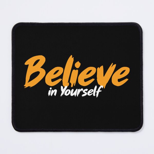 Item preview, Believe in Yourself Motivational Inspiration Positive Quote - Humor Minimal - Typography T-Shirt designed and sold by Artimax-Studio.