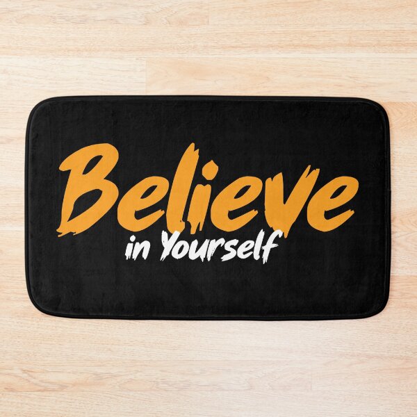 Item preview, Believe in Yourself Motivational Inspiration Positive Quote - Humor Minimal - Typography T-Shirt designed and sold by Artimax-Studio.