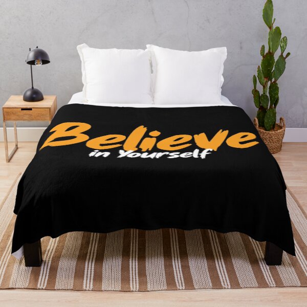 Item preview, Believe in Yourself Motivational Inspiration Positive Quote - Humor Minimal - Typography T-Shirt designed and sold by Artimax-Studio.