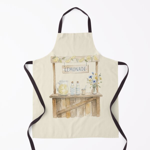 Item preview, Limited Edition "End of Summer" Watercolor Lemonade Stand designed and sold by GrabaHuk.