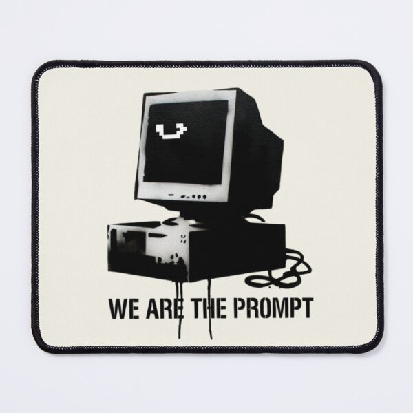 Item preview, BANKSY AI - WE ARE THE PROMPT designed and sold by 123ks.