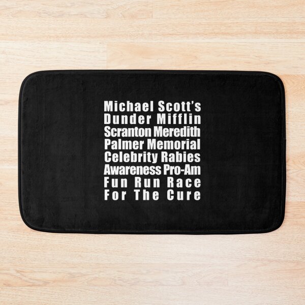 Item preview, Michael Scott's Rabies Fun Run designed and sold by dianerison.