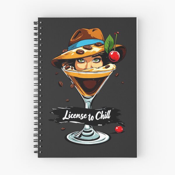 Item preview, License to Chill - Secret Agent Espresso Martini_03 designed and sold by Shift-Bloom.