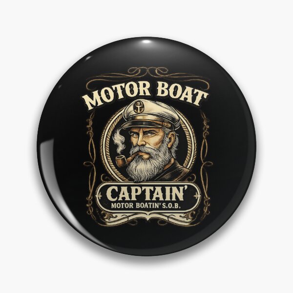 Item preview, motor boat captain funny pontoon boating motor boston lake designed and sold by Eadmadgen42.